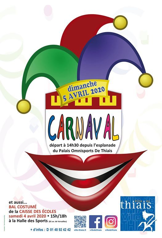 Carnaval De Thiais Sun Apr 05 2020 At 01 30 Pm