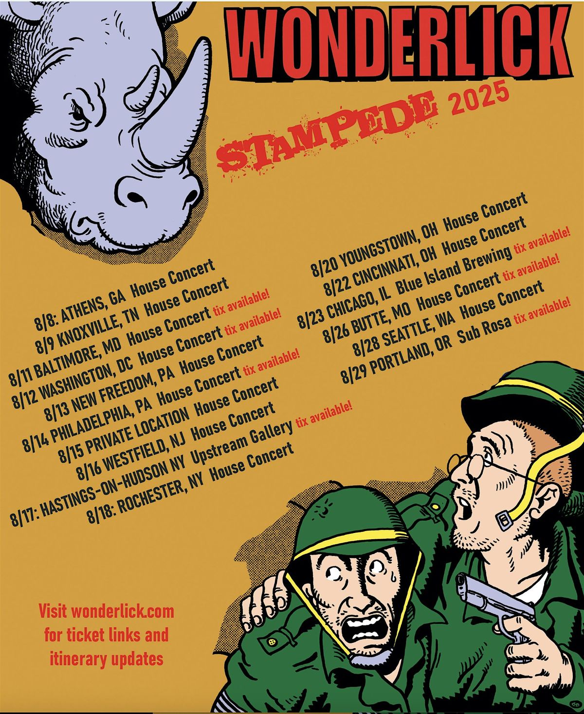 Wonderlick House Concert. But in a S*x Dungeon., 29 August | Event in Portland | AllEvents