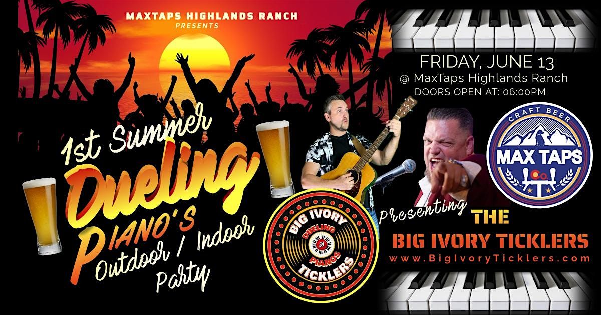 Big Ivory Ticklers Dueling Pianos | Highlands Ranch, CO, 13 June | Event in Highlands Ranch | AllEvents