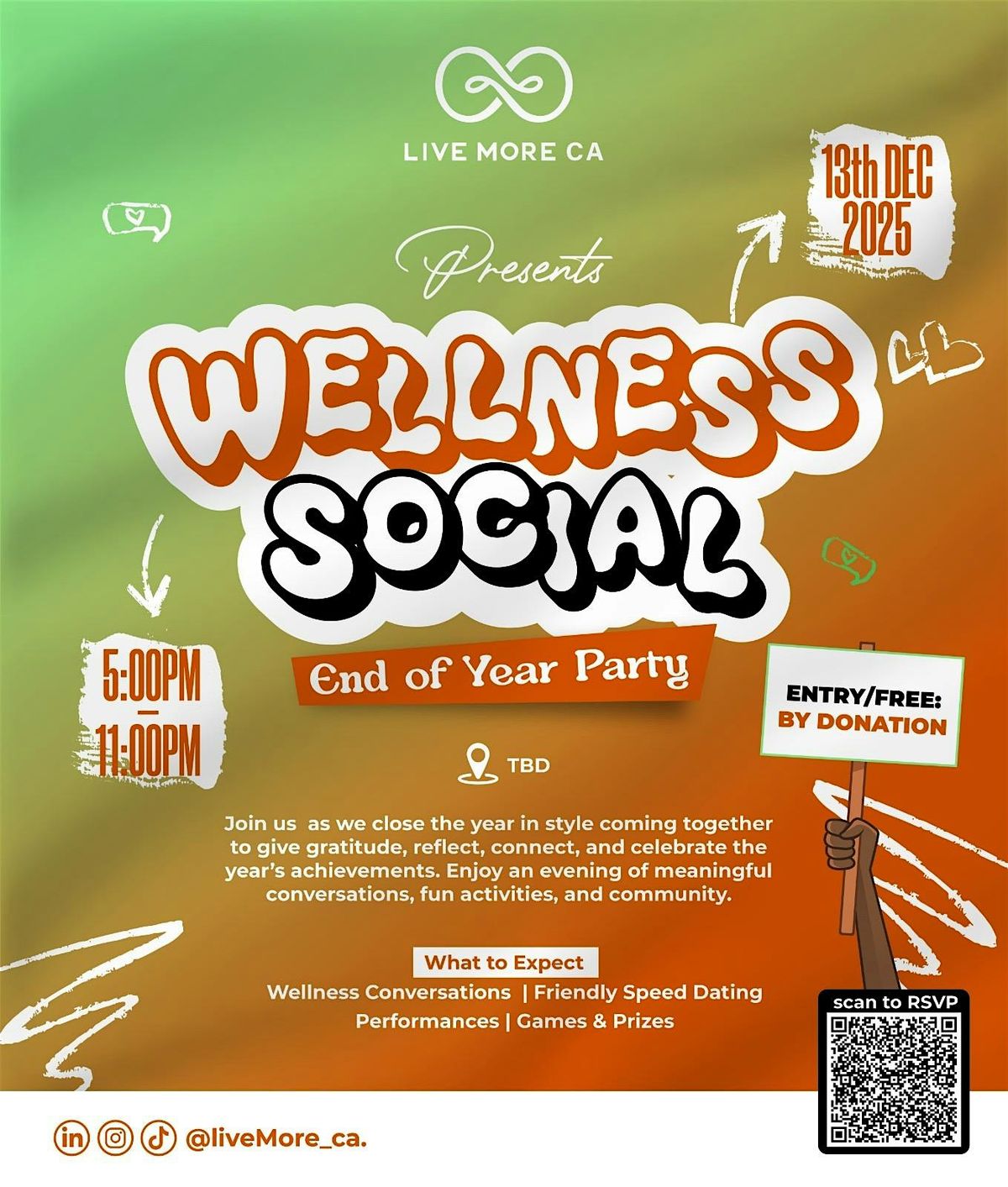 Wellness Social - End of Year Party, 13 December | Event in Toronto | AllEvents