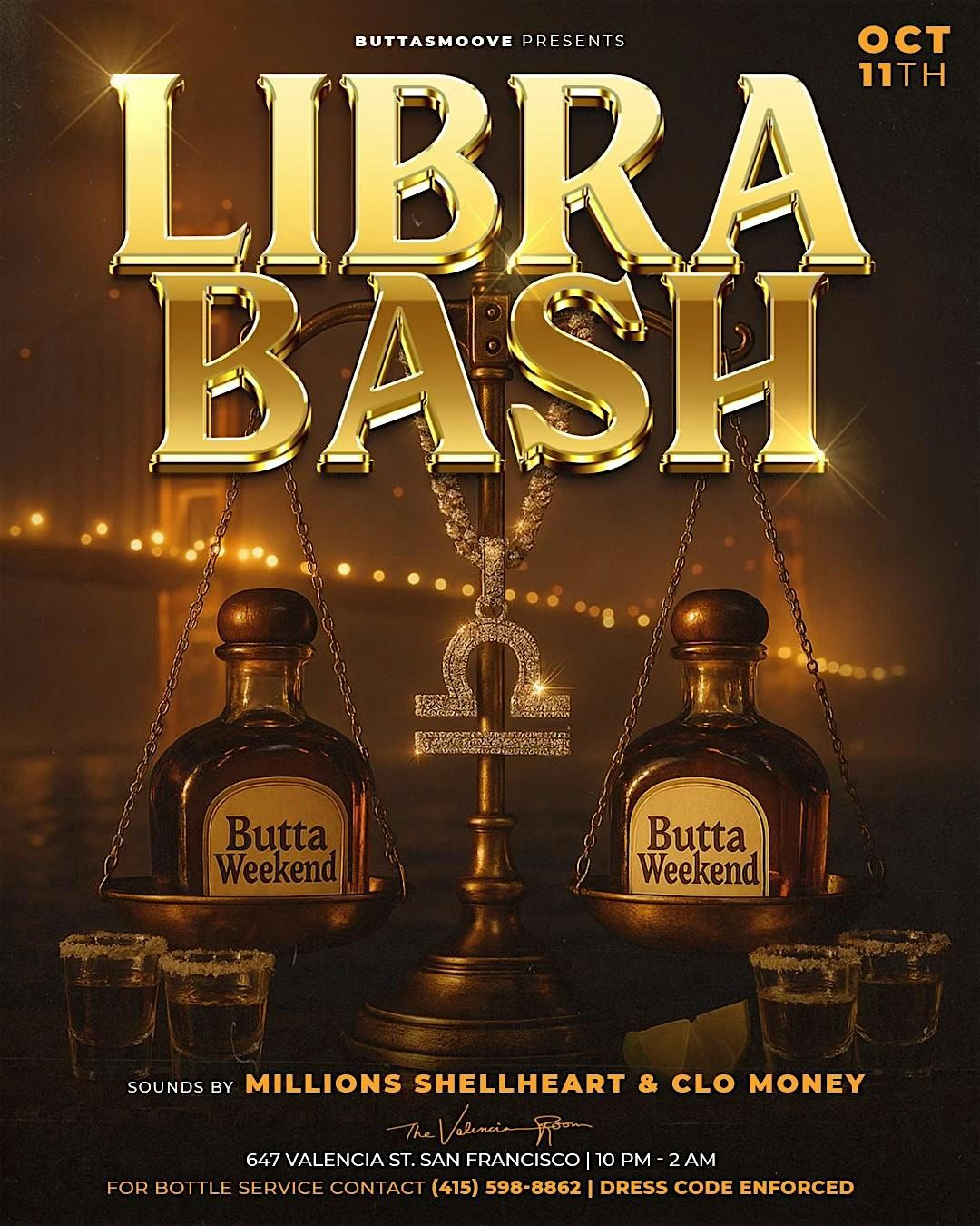 LIBRA BASH 10.11 | Event in SAN FRANCISCO | AllEvents