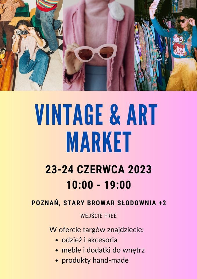VINTAGE & ART MARKET targi rzeczy vintage i z drugiej ręki, Stary