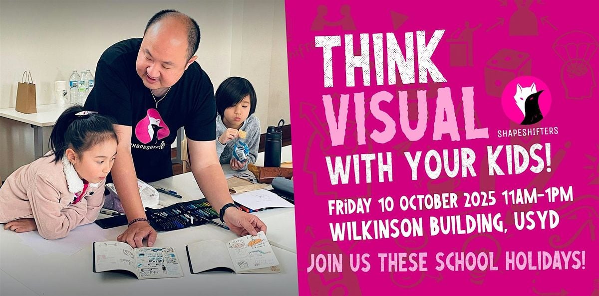 Think Visual with Your Kids!, 10 October | Event in Darlington | AllEvents