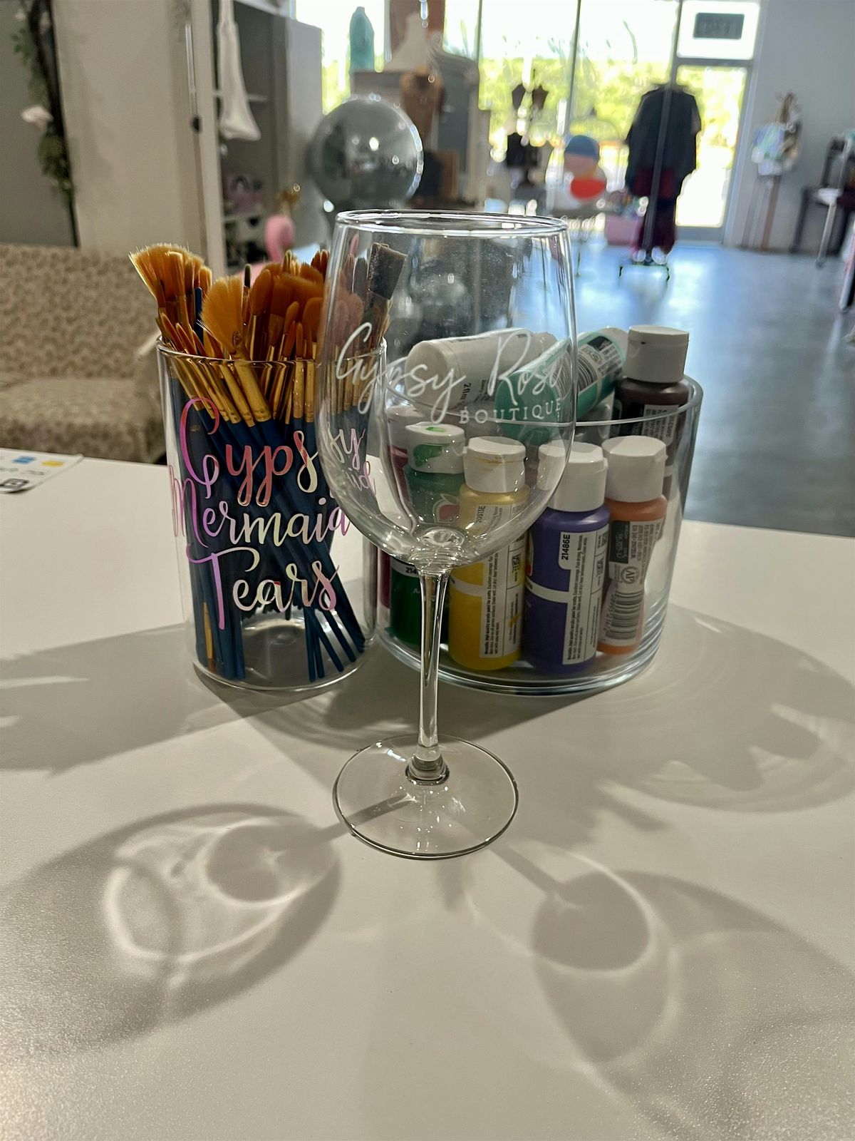 Wine Glass Painting Class, 17 August | Event in Panacea | AllEvents
