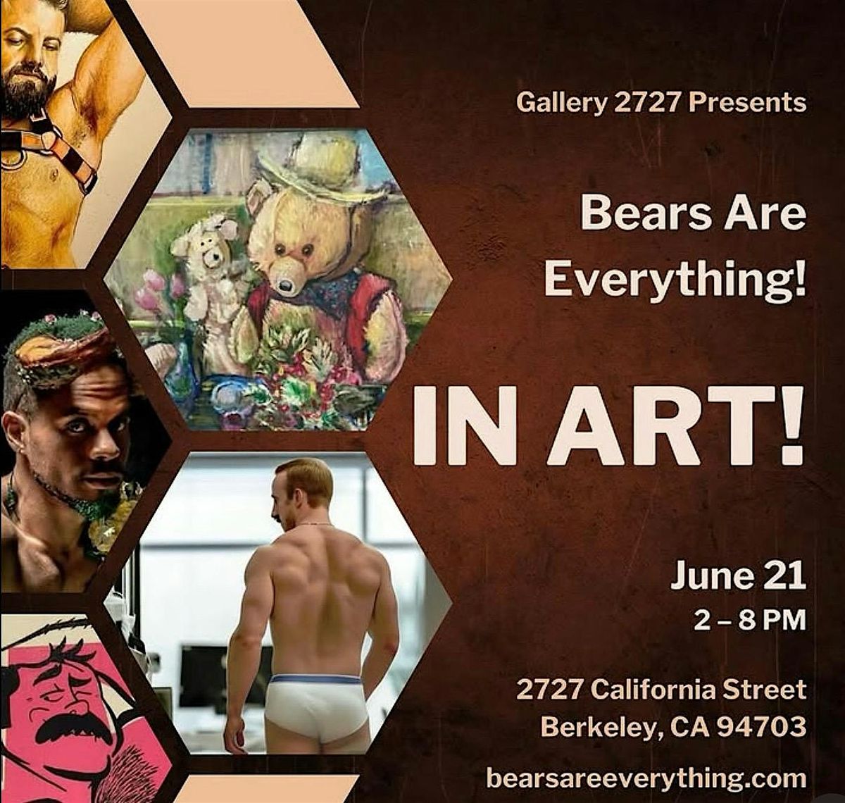 Bears Are Everything! In Art!, 26 July | Event in Berkeley | AllEvents