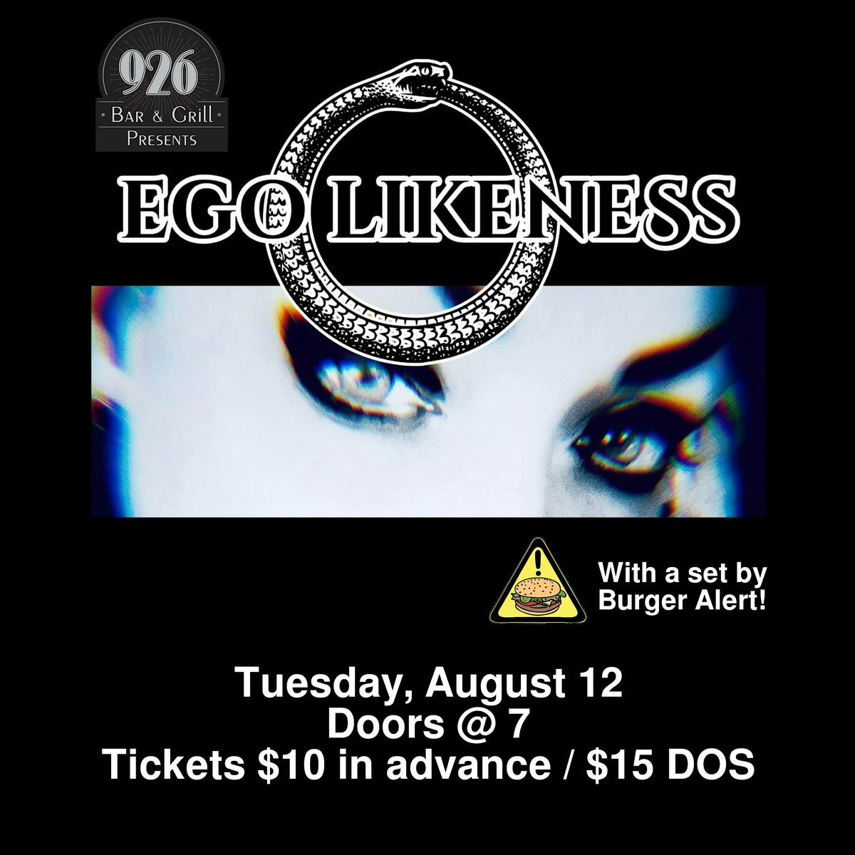 Ego Likeness w/ Burger Alert, 12 August | Event in Tallahassee | AllEvents