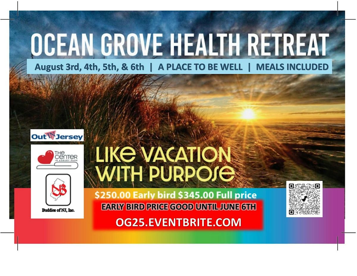 Ocean Grove Health Retreat '25, 3 August | Event in Ocean Grove | AllEvents
