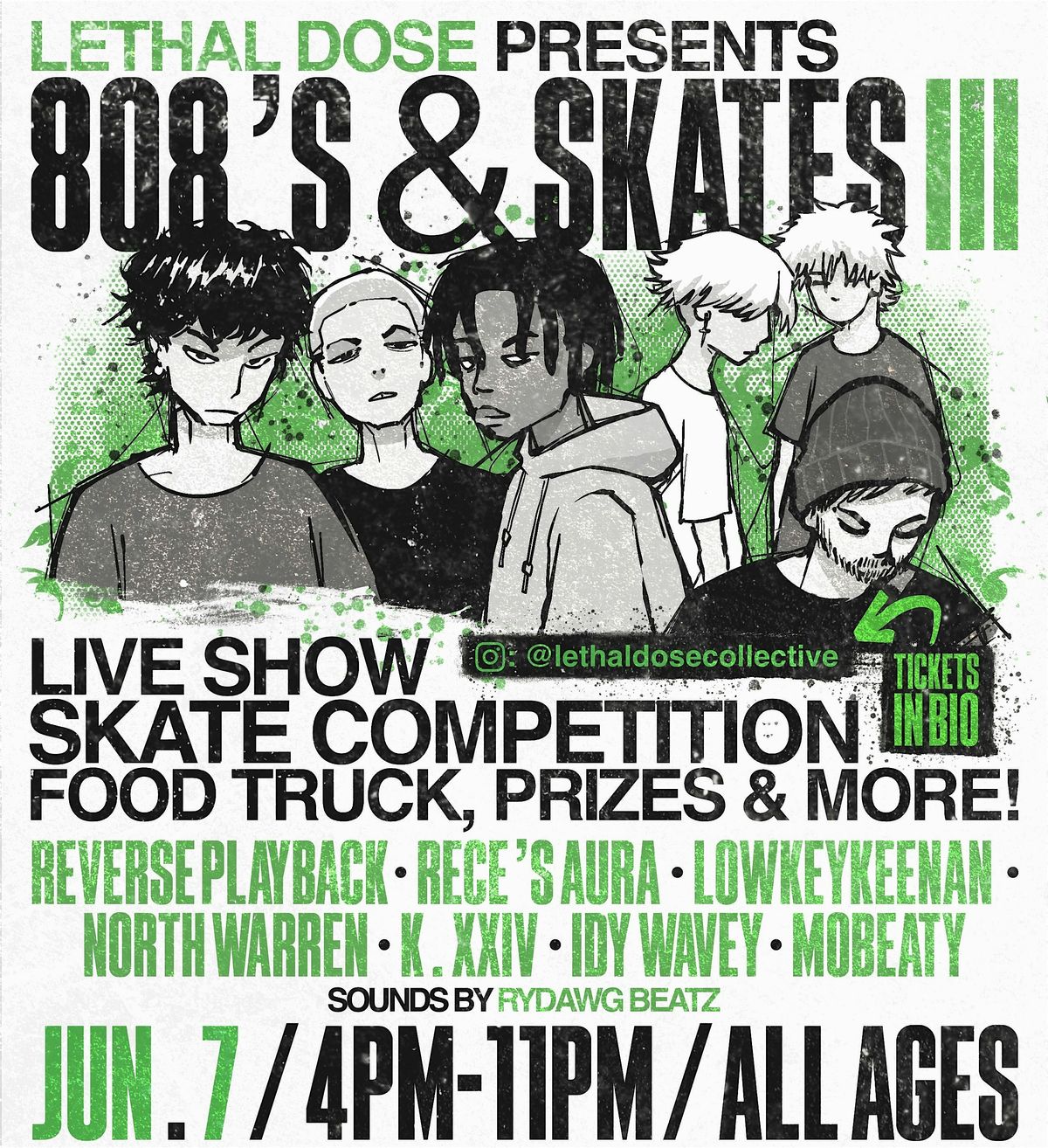 808s & Skates 3, 7 June | Event in Milwaukee | AllEvents