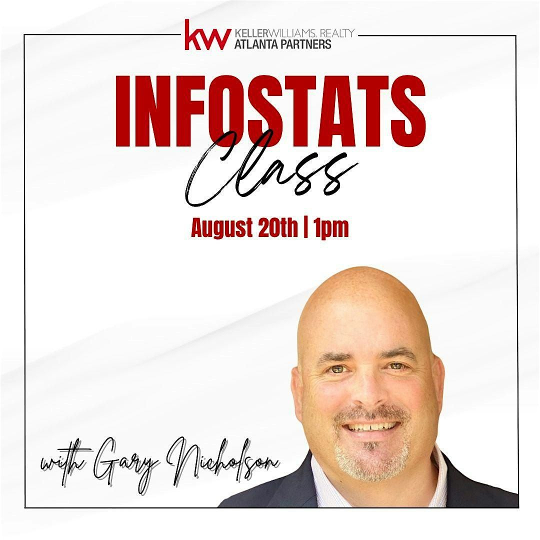 InfoStats Class with Gary Nicholson, 20 August | Event in Buford | AllEvents