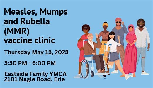 Free MMR Vaccine Clinic, 15 May | Event in Erie | AllEvents