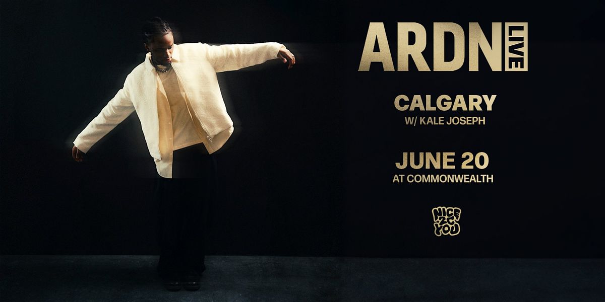 ARDN Live in Calgary, 20 June | Event in Calgary | AllEvents