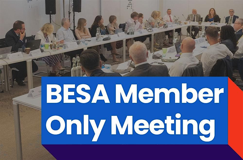 BESA Ventilation Hygiene Group Meeting, 11 December | Event in London | AllEvents