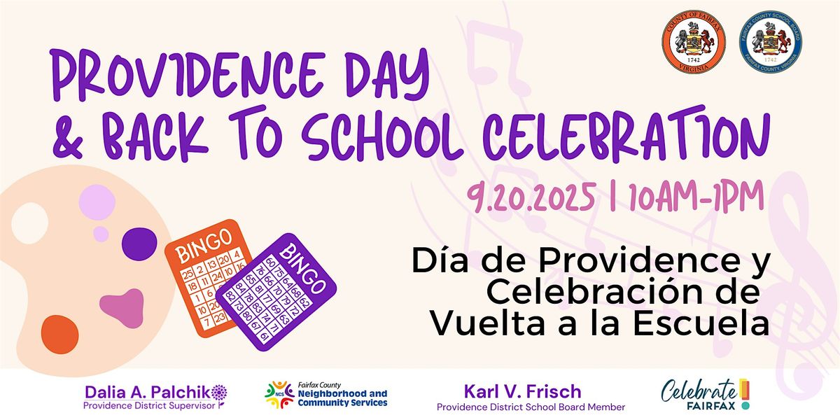 Providence Day & Back to School Celebration, 20 September | Event in Falls Church | AllEvents