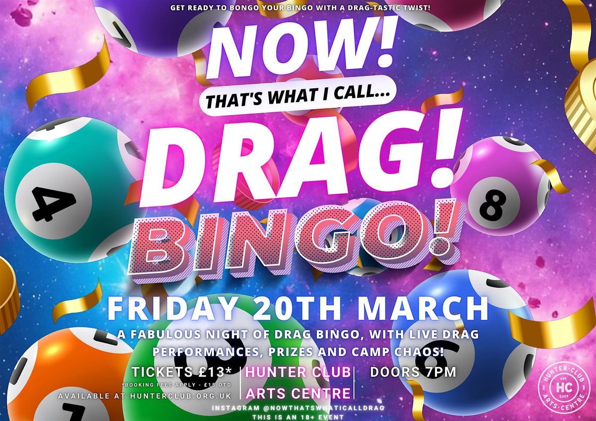 NOW! That's What I Call...DRAG! BINGO! Bury St Edmunds!, 20 March | Event in Bury St Edmunds | AllEvents