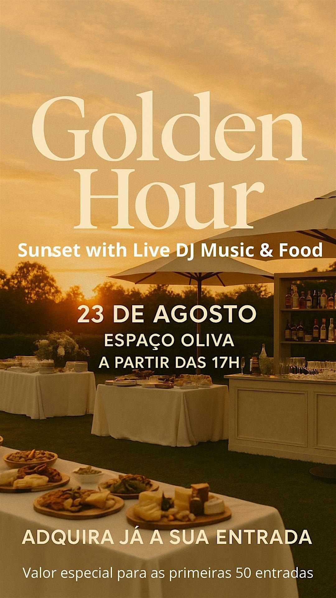 GOLDEN HOUR, 23 August | Event in Sapataria | AllEvents