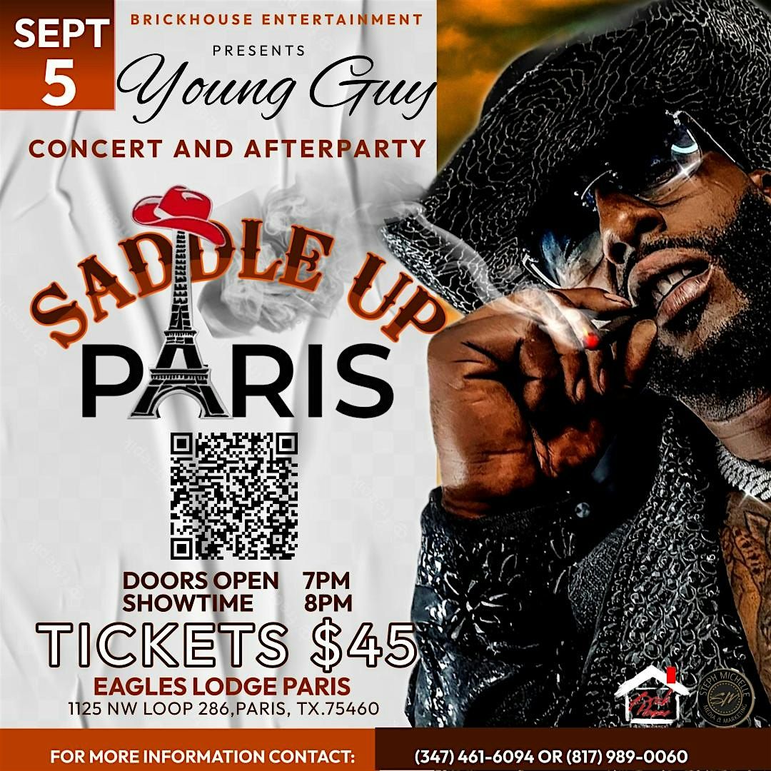 Saddle Up Paris- Young Guy, 5 September | Event in Paris | AllEvents