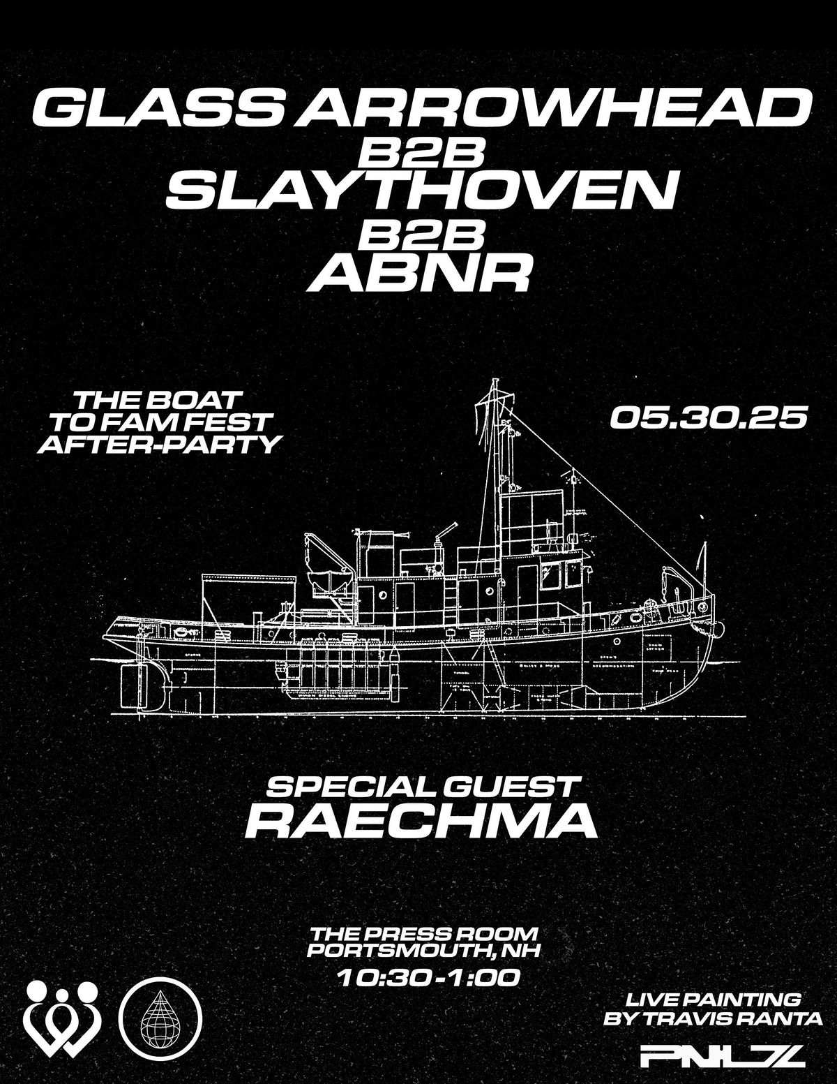 Glass Arrowhead x Slaythoven x ABNR wsg Raechma, 30 May | Event in Portsmouth | AllEvents