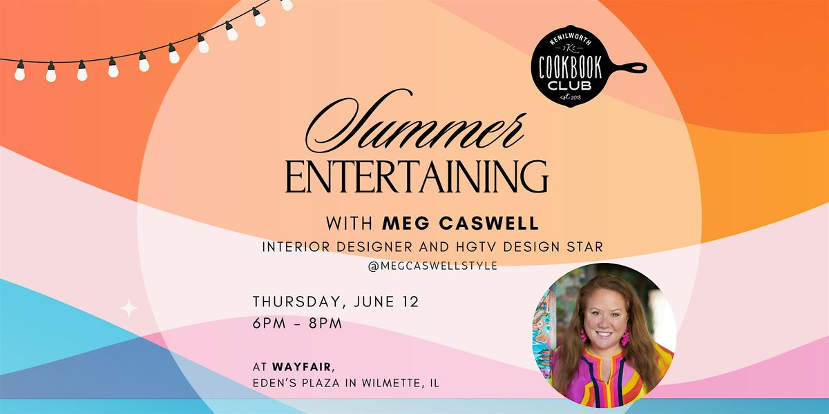 Sip & Shop: Outdoor Entertaining, 12 June | Event in Wilmette | AllEvents