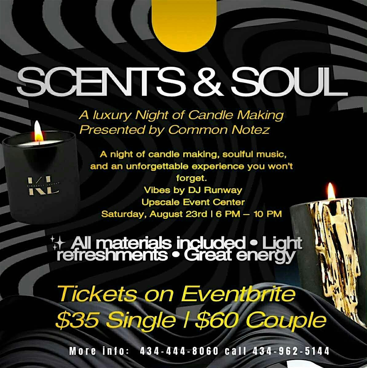 Scents & Soul Candle Making, 23 August | Event in Charlottesville | AllEvents
