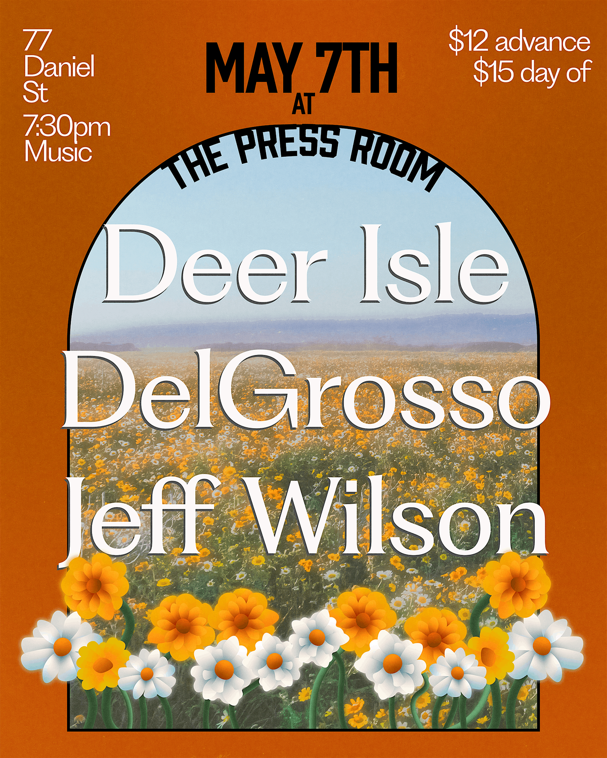 Deer Isle w/ Jeff Wilson & DelGrosso, 7 May | Event in Portsmouth | AllEvents