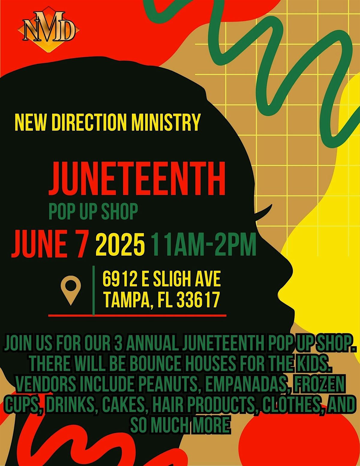 Juneteenth Pop Up Shop, 7 June | Event in Tampa | AllEvents