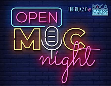 All Arts Open Mic Night @ The Box 2.0, 6 November | Event in Boca Raton | AllEvents
