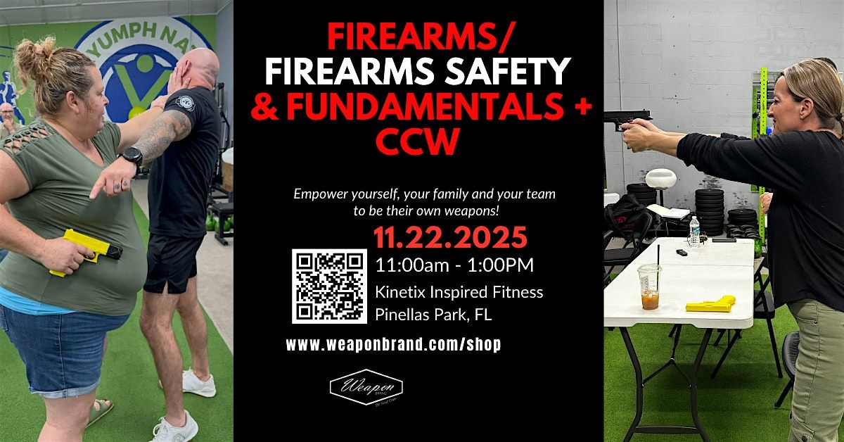 Firearms / Firearm Safety and Fundamentals +, 22 November | Event in Pinellas Park, | AllEvents