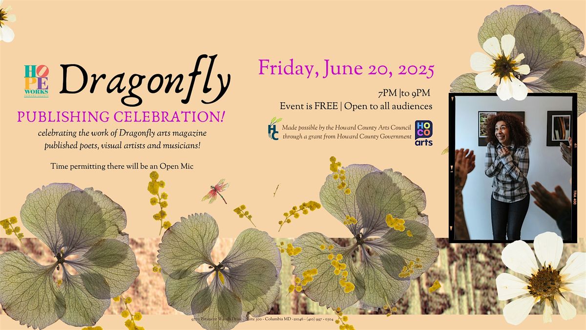 Dragonfly Magazine Publishing Celebration!, 20 June | Event in Columbia | AllEvents