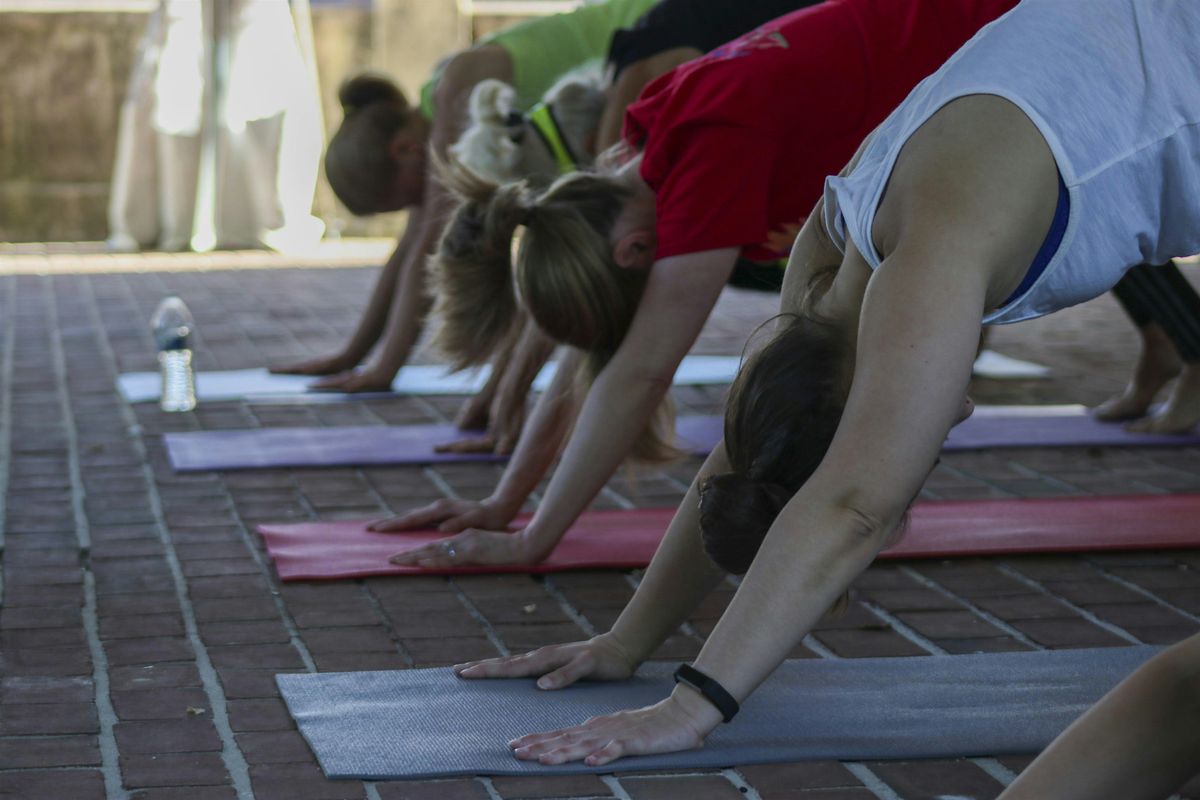 Yoga on the Magnolia Terrace-Happy Hour Thursday, 29 May | Event in Alexandria | AllEvents