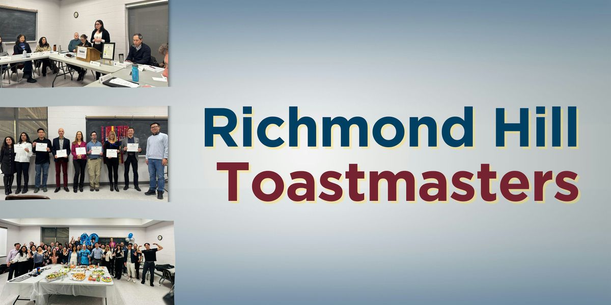 Richmond Hill Toastmasters | Event in Richmond Hill | AllEvents