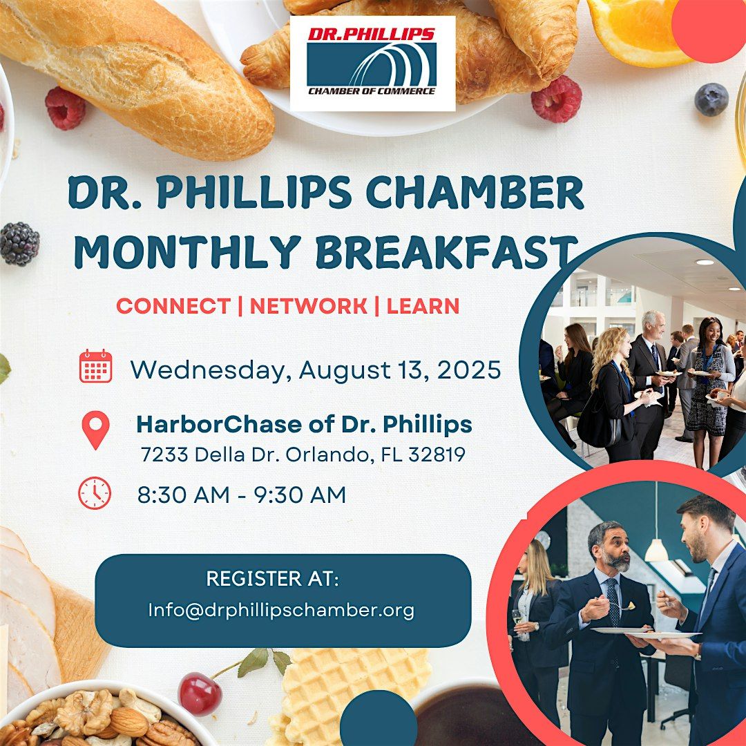 Join Us for Breakfast & Networking! Start your morning right, 13 August | Event in Orlando | AllEvents