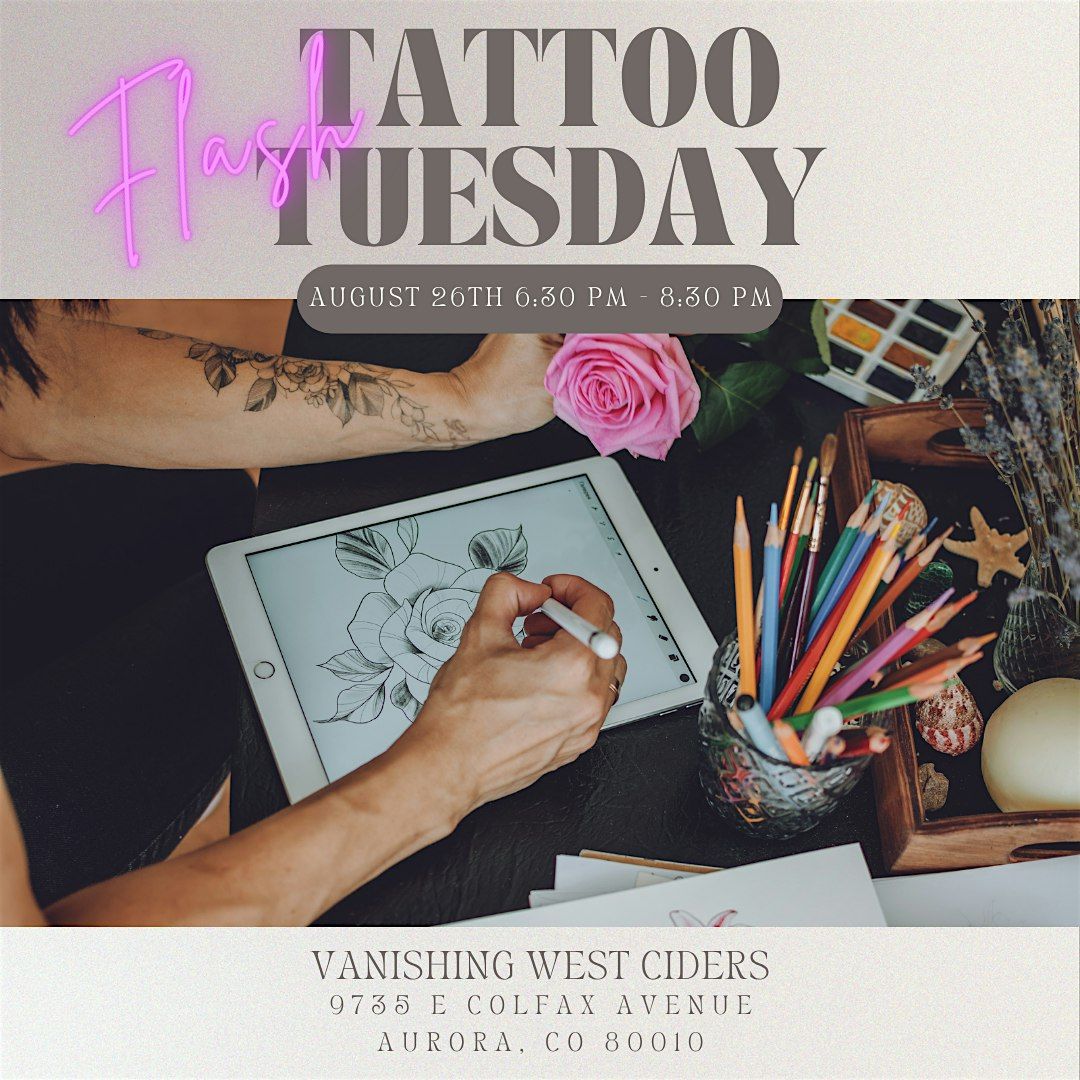 Flash Tattoo Tuesday, 26 August | Event in Aurora | AllEvents