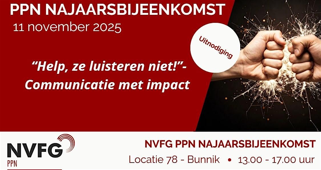 PPN Najaarsbijeenkomst, 11 November | Event in Bunnik | AllEvents