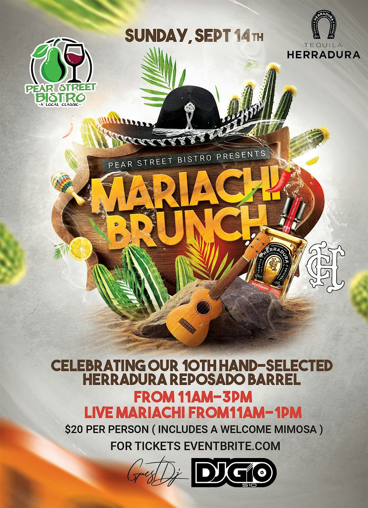 Mariachi Brunch, 14 September | Event in Pinole | AllEvents