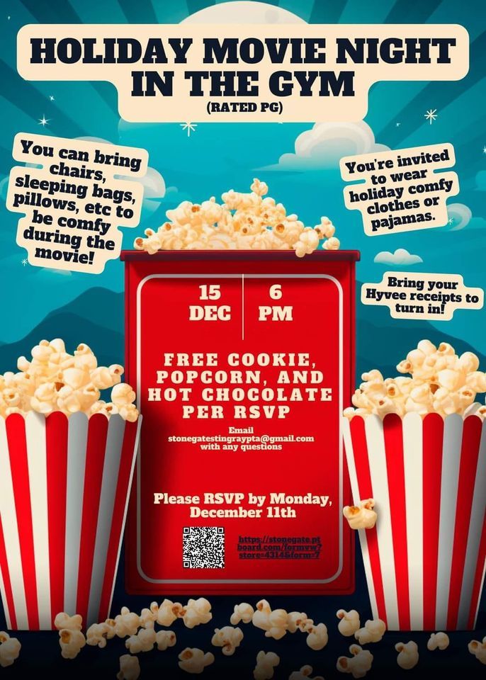 Stonegate Family Holiday Movie Night, Stonegate Elementary School