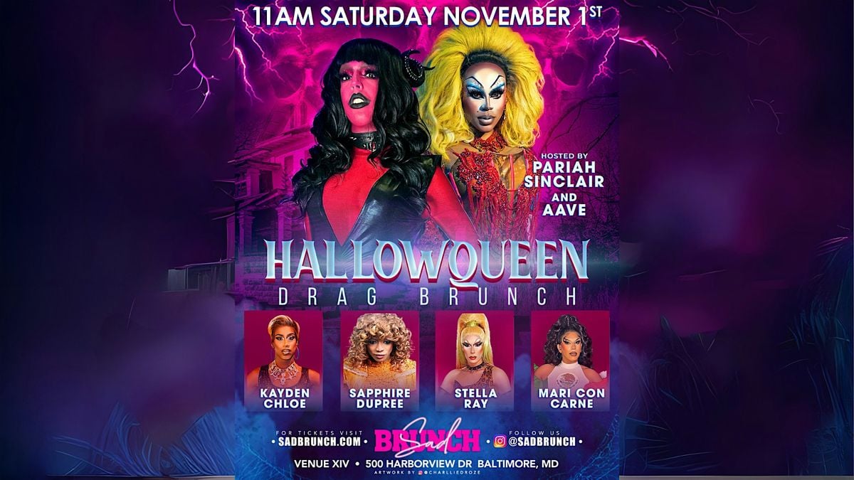HallowQueen Drag Brunch (Baltimore, MD), 1 November | Event in Baltimore | AllEvents