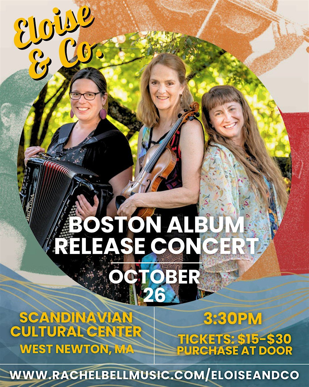Eloise & Co. Album Release Concert - West Newton, MA, 26 October | Event in Newton | AllEvents
