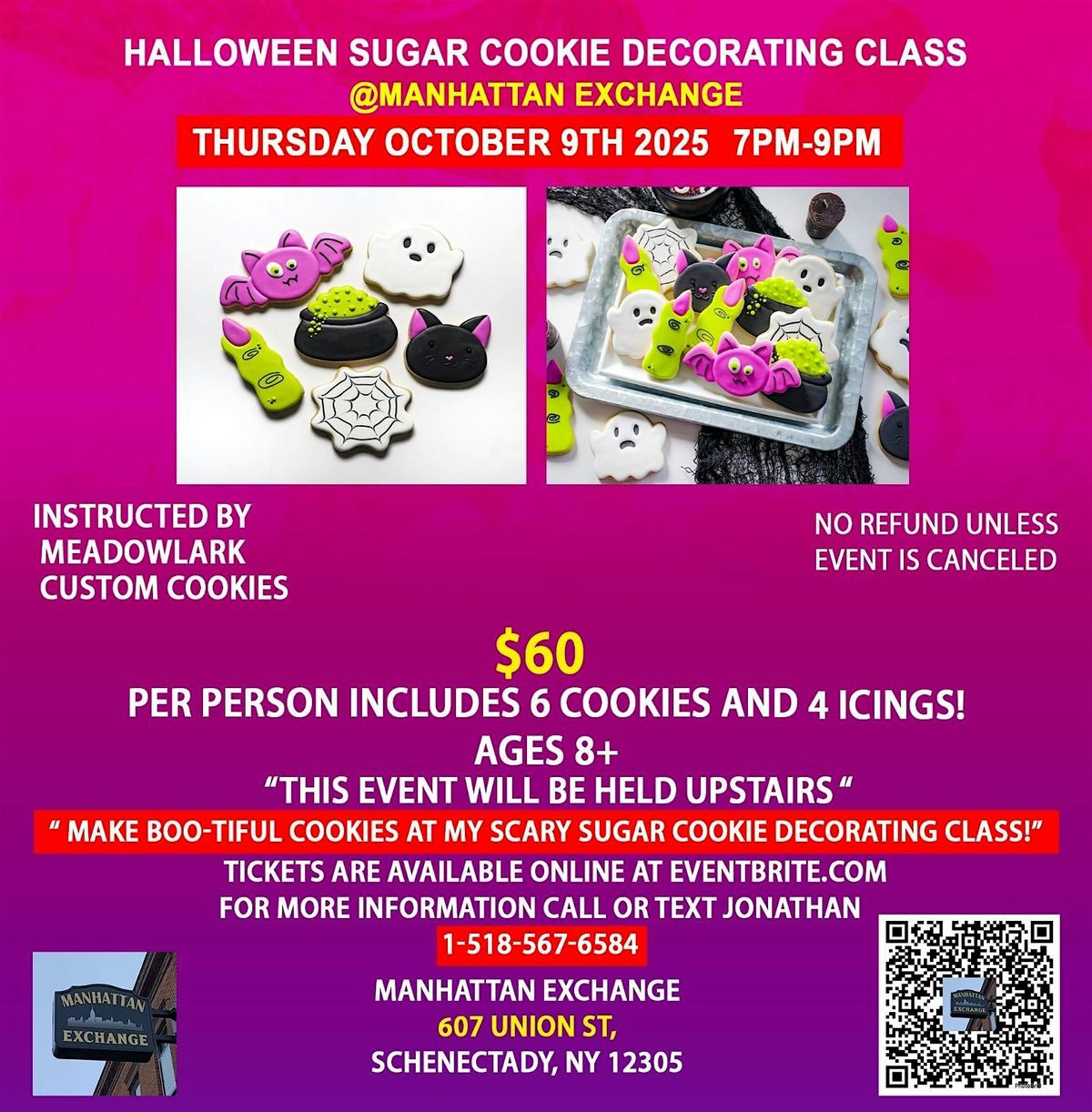 Halloween Sugar Cookie Decorating Class, 9 October | Event in Schenectady | AllEvents
