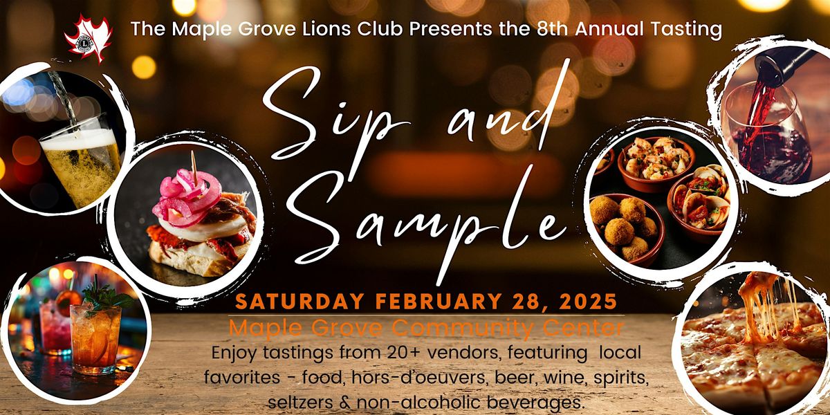 Sip & Sample — A Community Tasting Experience, 28 February | Event in Maple Grove | AllEvents