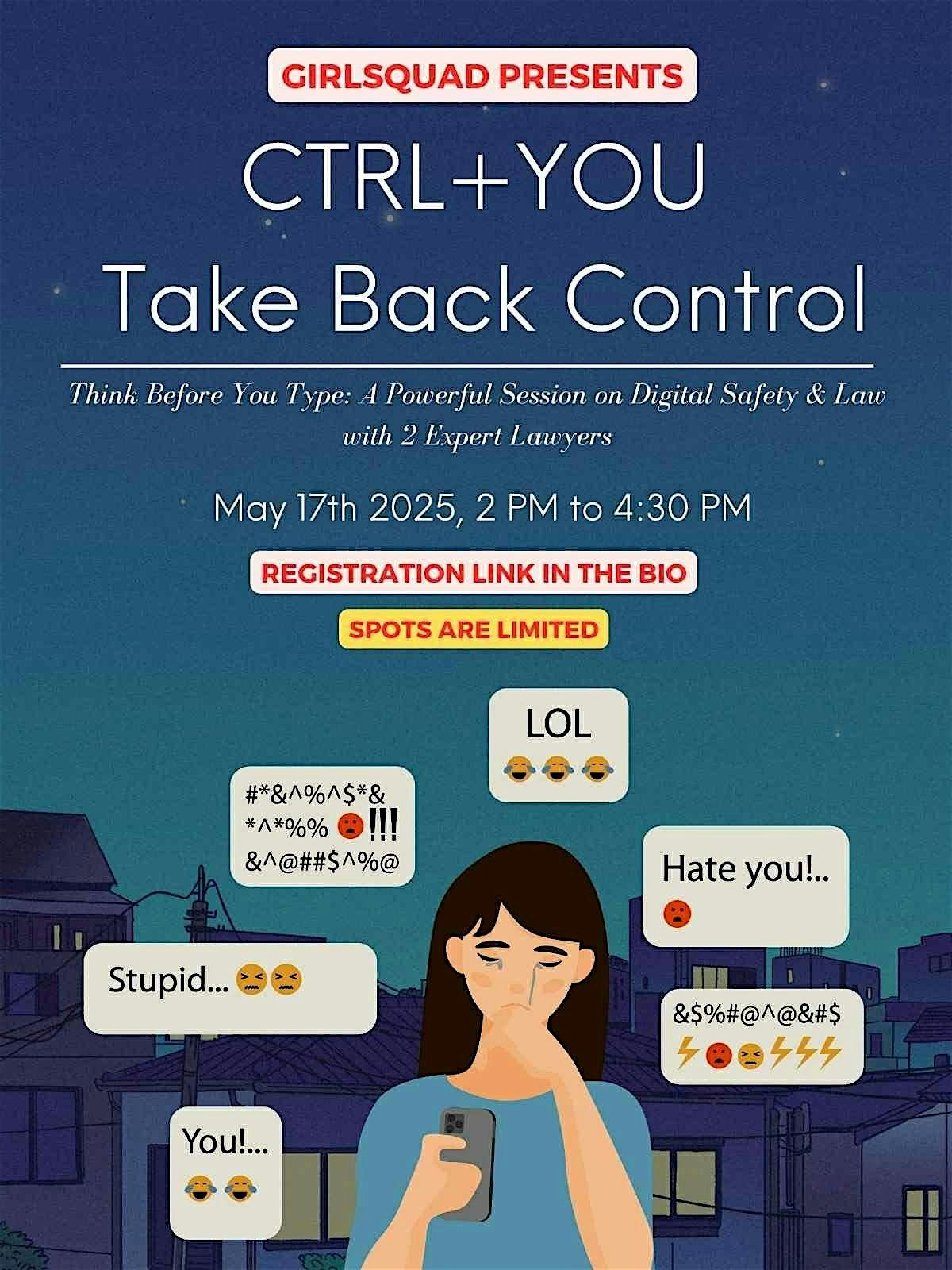 CTRL + YOU: Take Back Control, 17 May | Event in Seattle | AllEvents