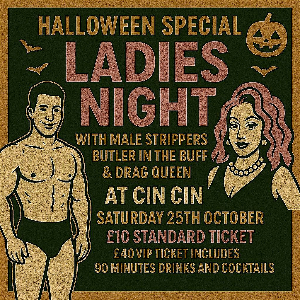 Spooktacular Ladies Night - Drag, Butlers & DJ!, 25 October | Event in Darwen | AllEvents