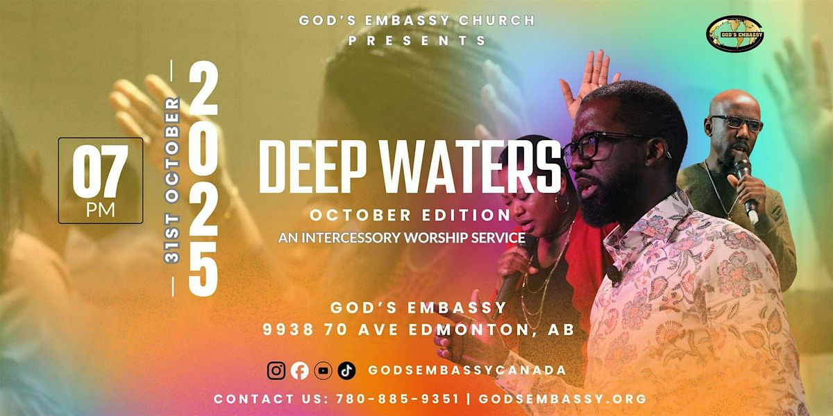 Deep Waters: October Edition, 31 October | Event in Edmonton | AllEvents