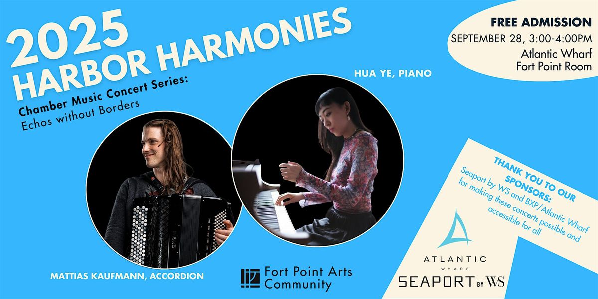 FPAC Harbor Harmonies Concert: Echos Without Borders, 28 September | Event in Boston | AllEvents