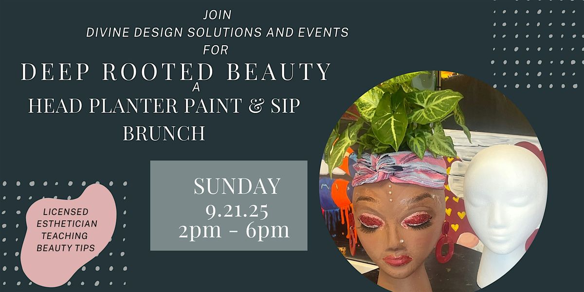 Deep Rooted Beauty, a Head Planter Paint and Sip Brunch, 21 September | Event in Independence | AllEvents