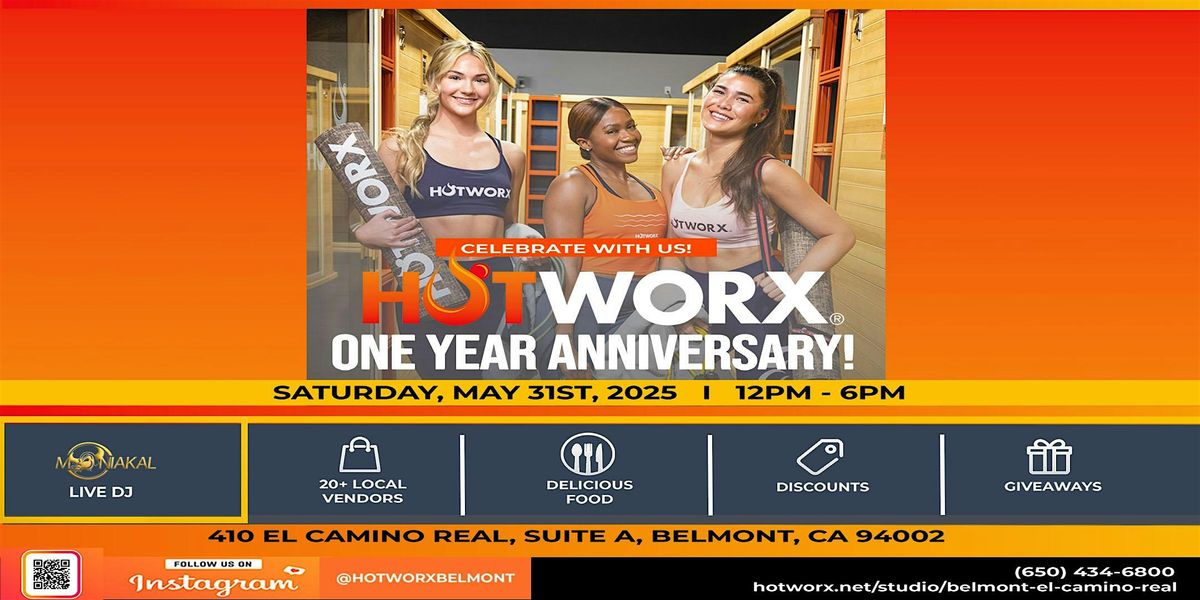 HOTWORX BELMONT 1 Year Anniversary Health and Wellness Experience, 31 May | Event in Belmont | AllEvents