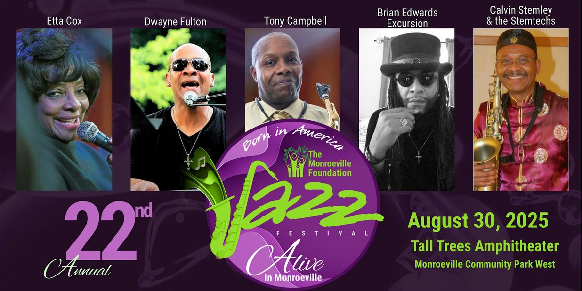 22nd Annual Monroeville Jazz Festival, 30 August | Event in Monroeville | AllEvents