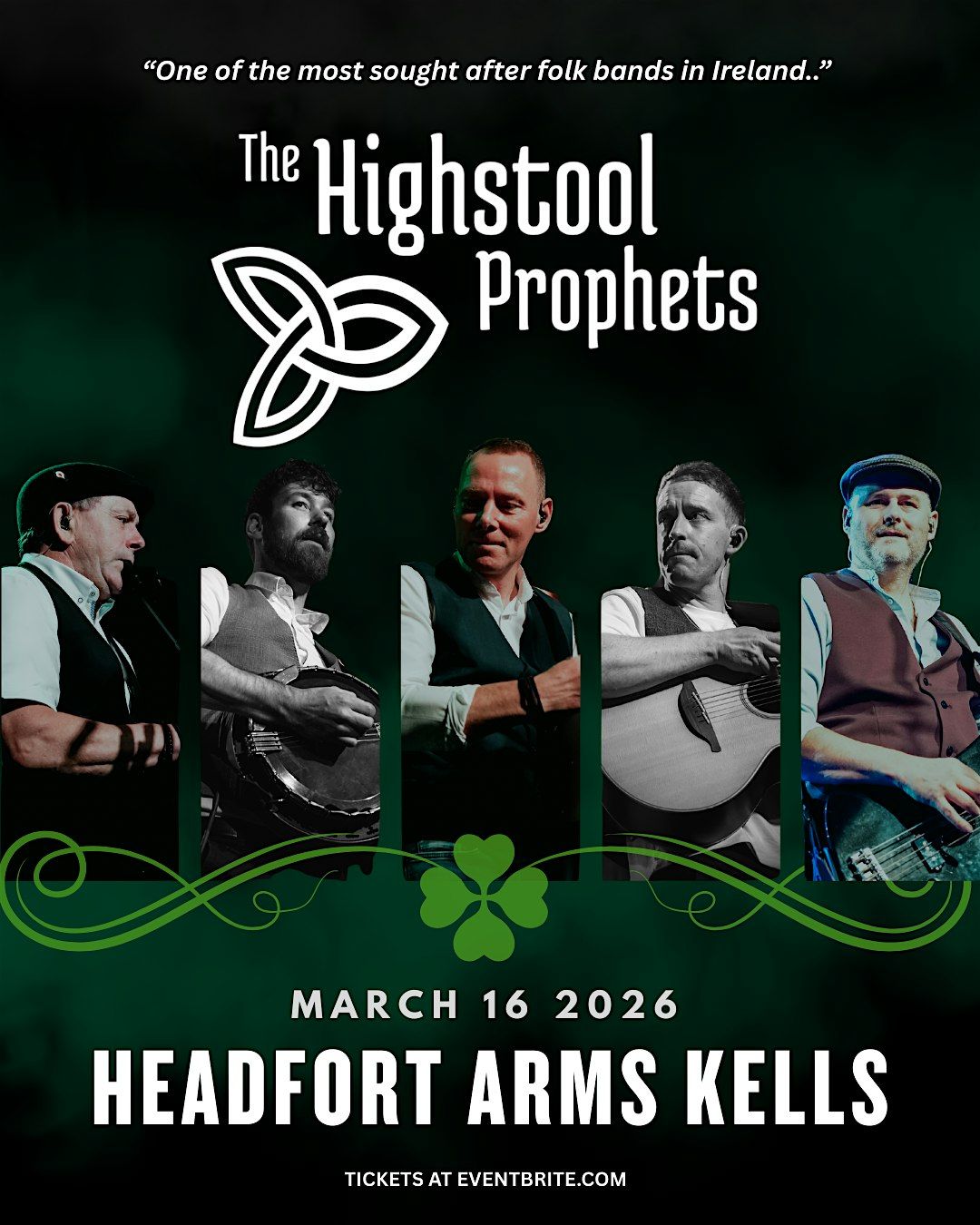 The Highstool Prophets Live in Kells, 16 March | Event in Kells | AllEvents