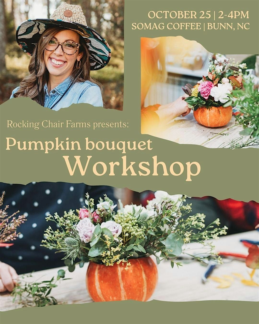 Pumpkin Bouquet Workshop, 25 October | Event in Bunn | AllEvents