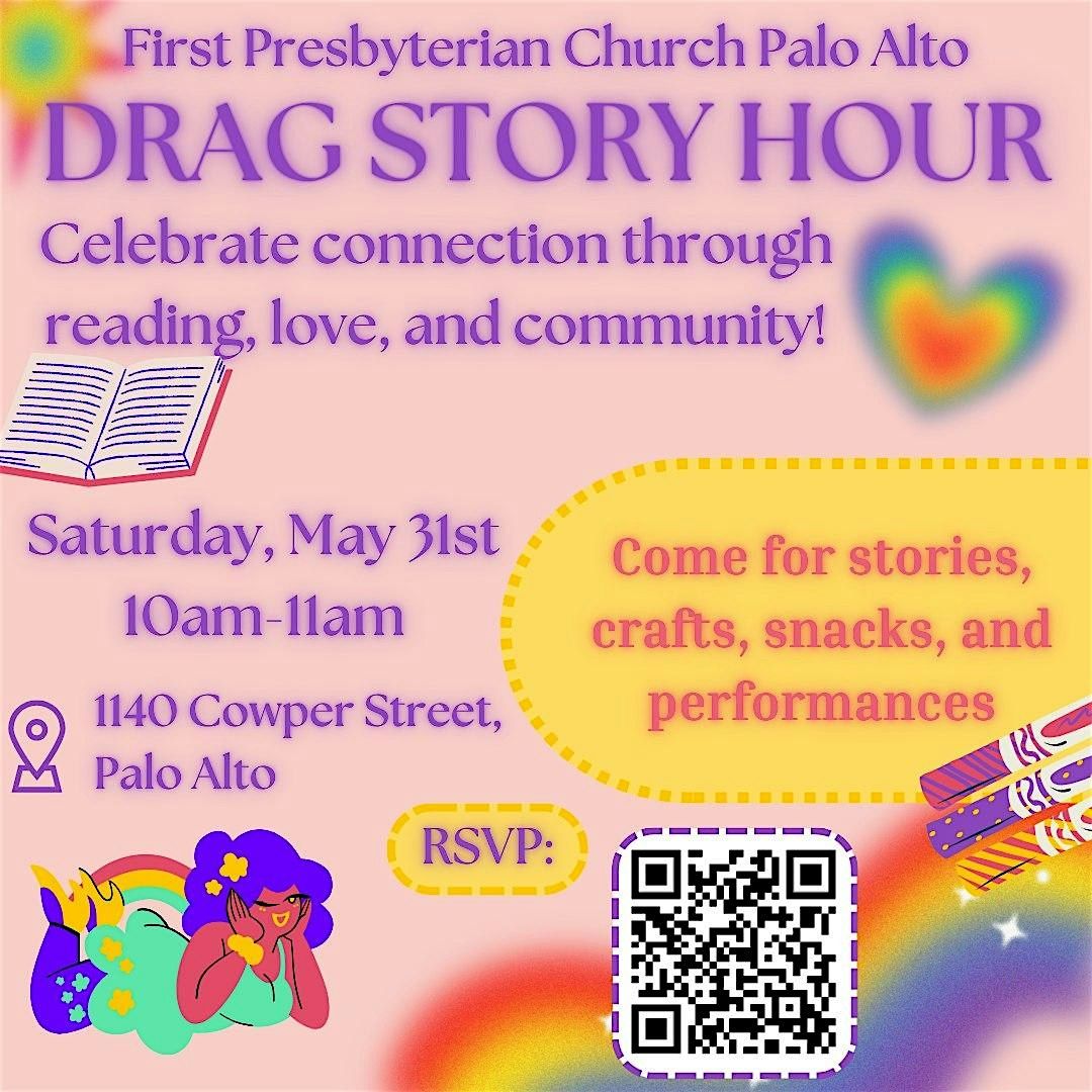 Drag Story Hour at First Presbyterian Church Palo Alto, 31 May | Event in Palo Alto | AllEvents