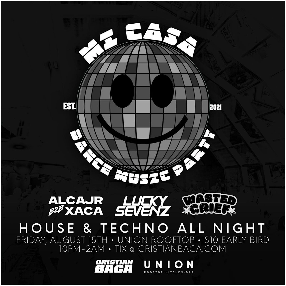 Mi Casa: House & Techno Party (21+), 15 August | Event in Minneapolis | AllEvents